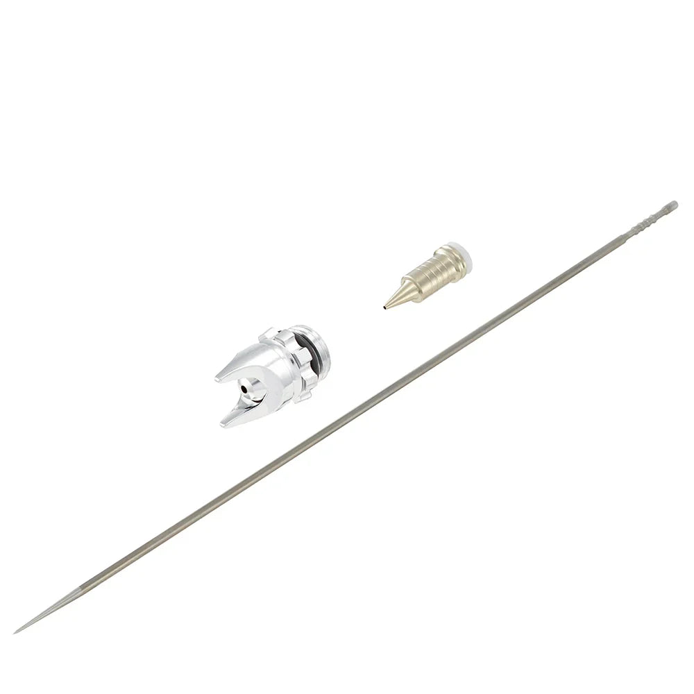 712364 Harder & Steenbeck EVO 2024 0,45mm FineLine Headset with nozzle, needle, aircap, seals