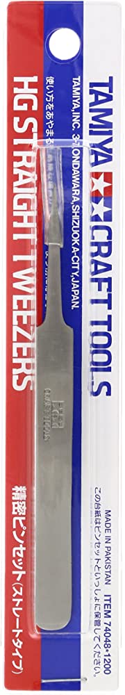 TAM74048 Tamiya HG Straight Tweezers