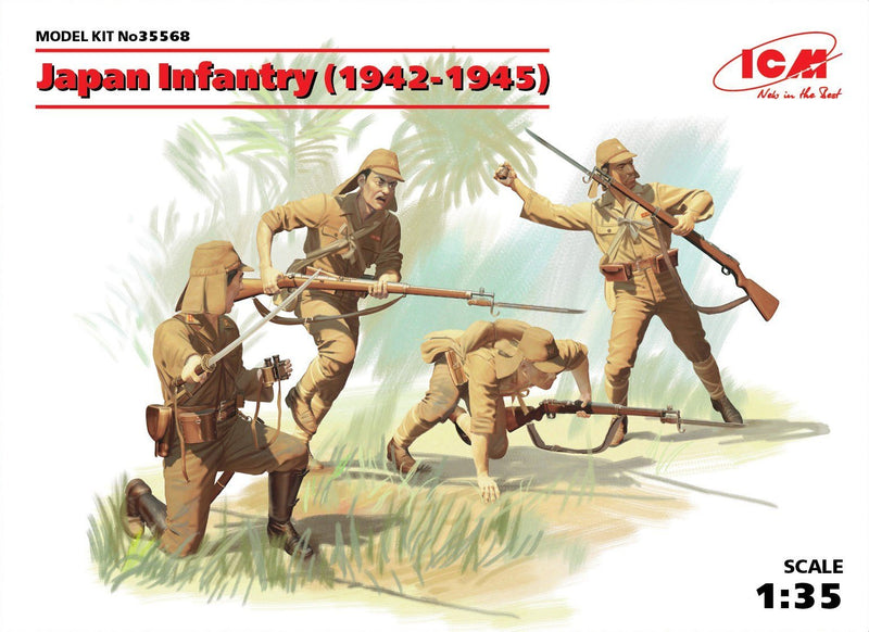 ICM 35568 1/35 Japan Infantry (1942-1945)