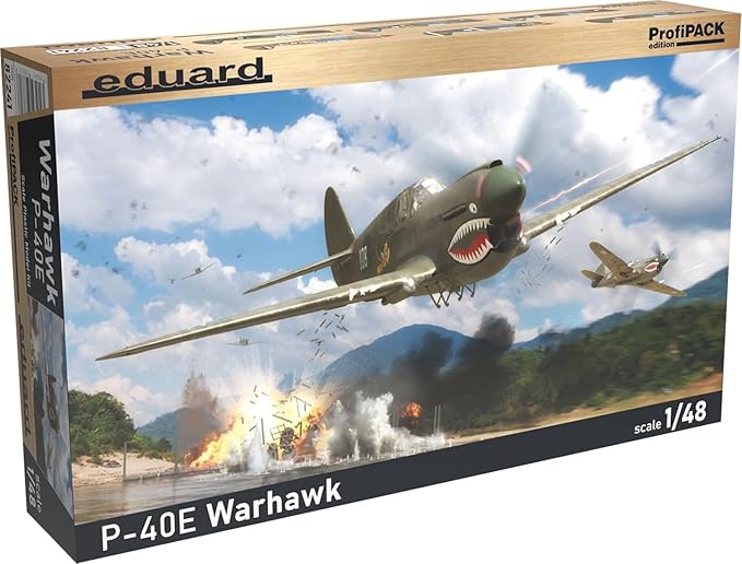 EDU82241 Eduard 1/48 Profile Pack P-40E Plastic Model