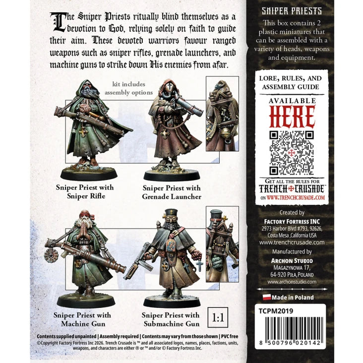 Trench Crusade: Sniper Priests