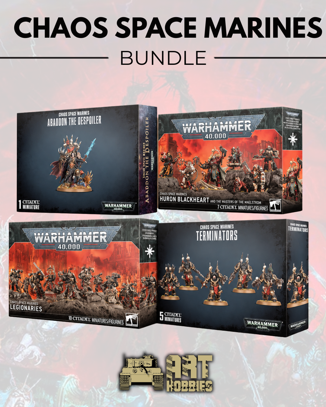 BUNDLE CHAOS SPACE MARINES