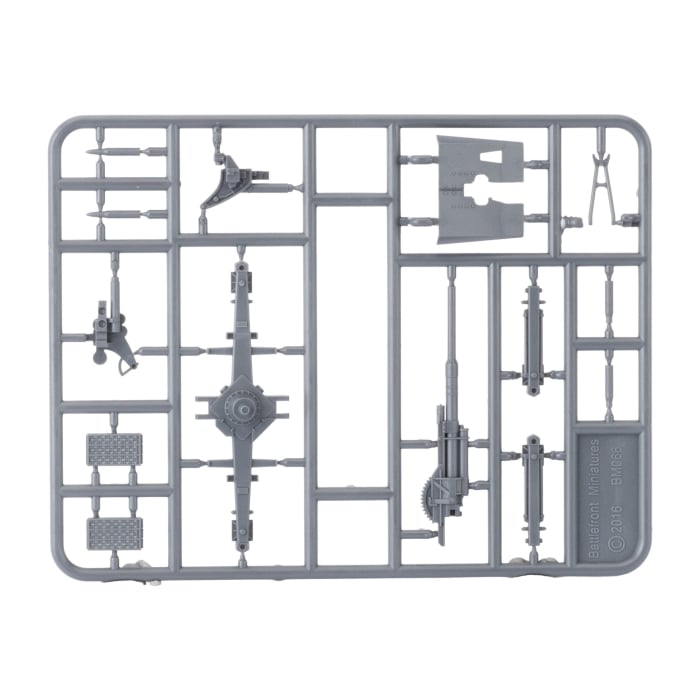 GBX206 8.8cm Heavy AA Platoon (Early) (x2 guns Plastic)