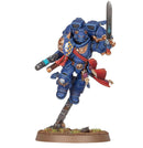 SPACE MARINES: Captain with jump pack