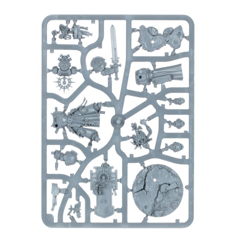 SPACE MARINES: Captain with Relic Shield