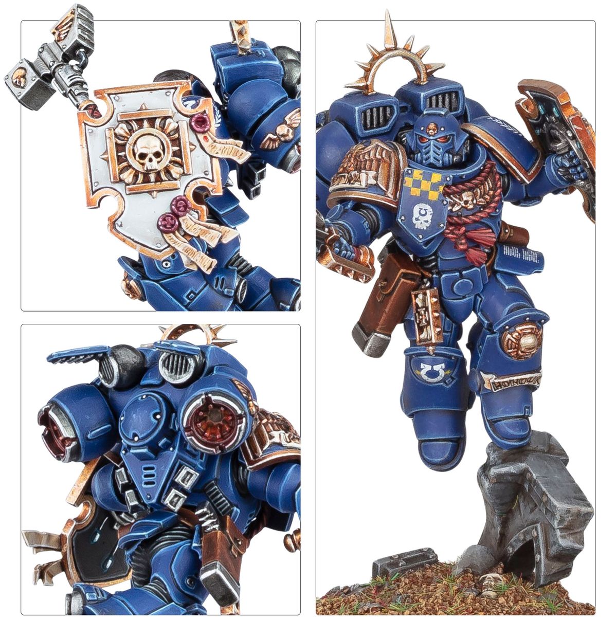 S/M: CAPTAIN W/JUMP PACK & RELIC SHIELD