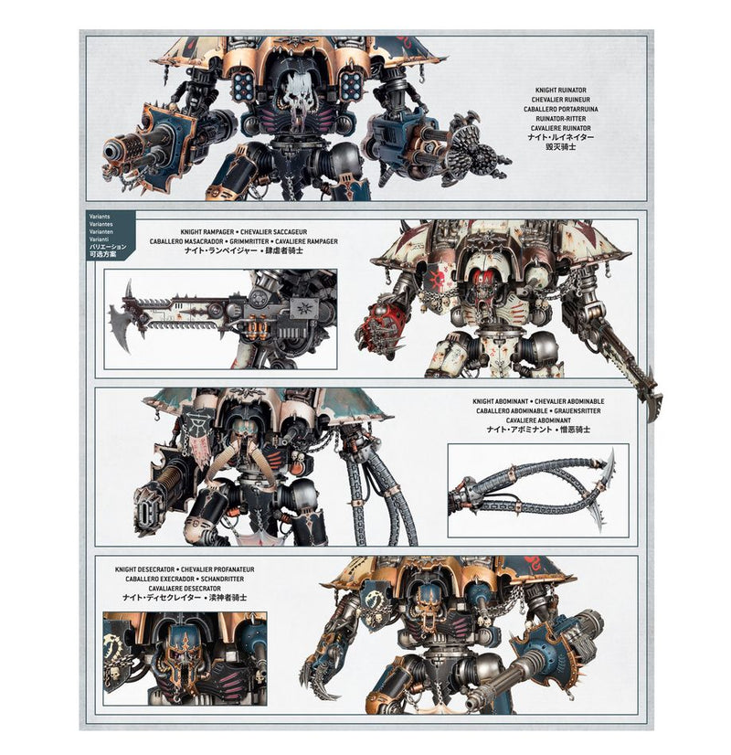 CHAOS KNIGHTS: CHAOS KNIGHT RUINATOR