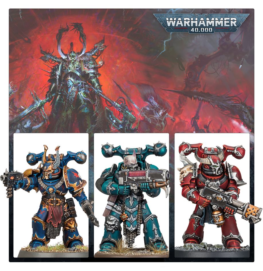 CHAOS SPACE MARINES: LEGIONARIES NVO