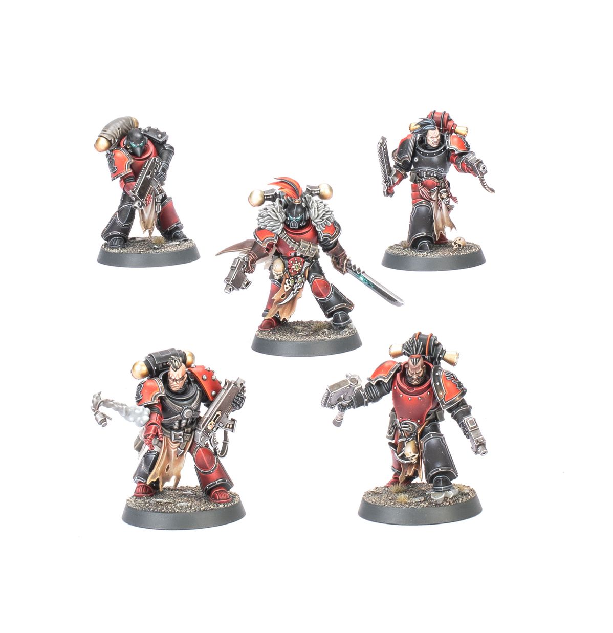 CHAOS SPACE MARINES : RED CORSAIRS RAIDERS
