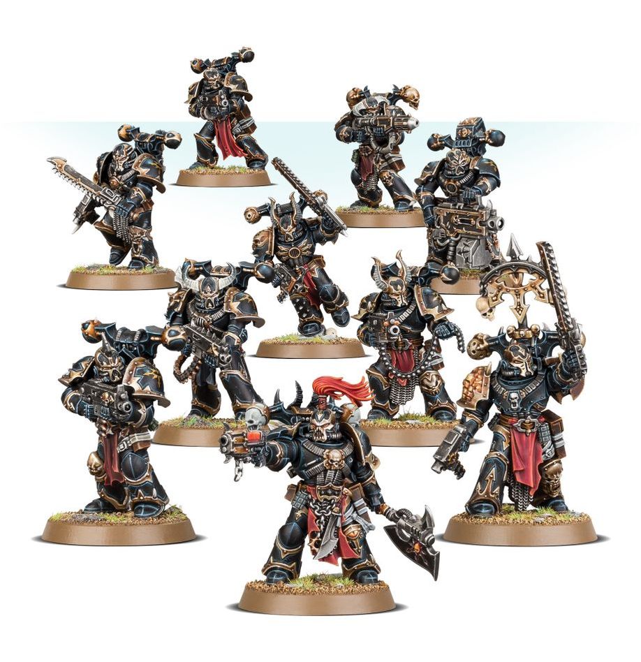 CHAOS SPACE MARINES: HELLFORGED WARBAND