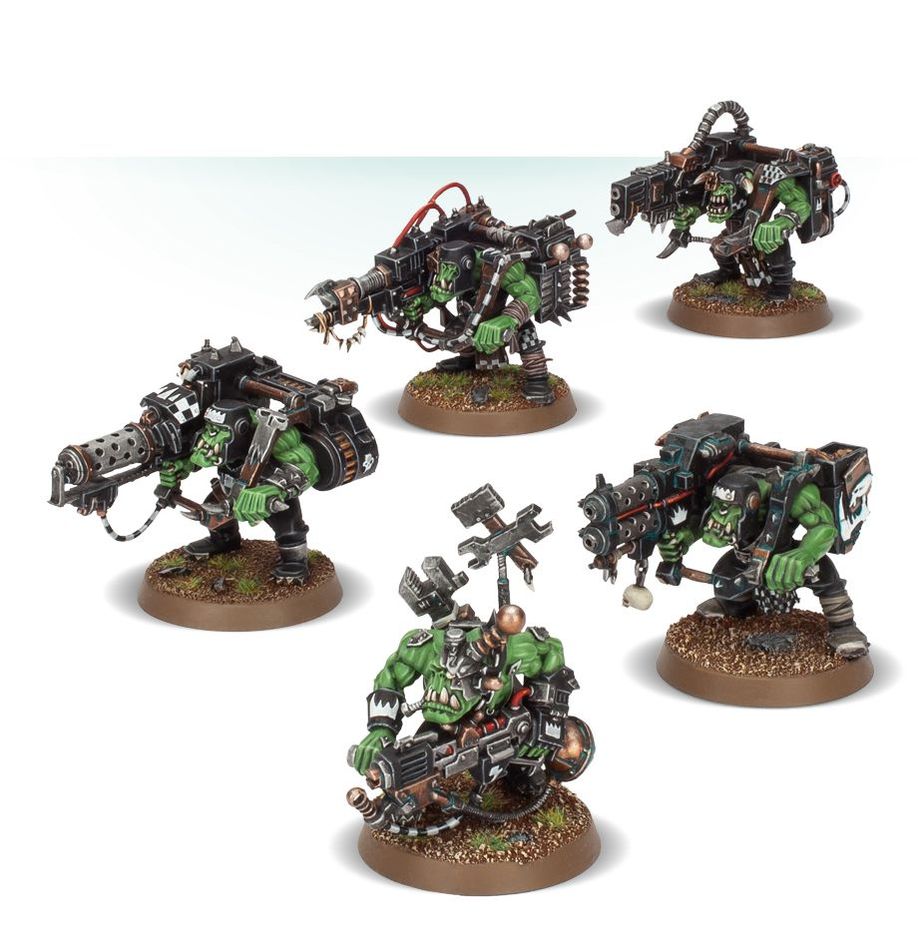 ORKS. Lootas & Burnas