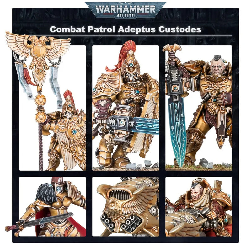 Combat Patrol: Adeptus Custodes (VIEJA)