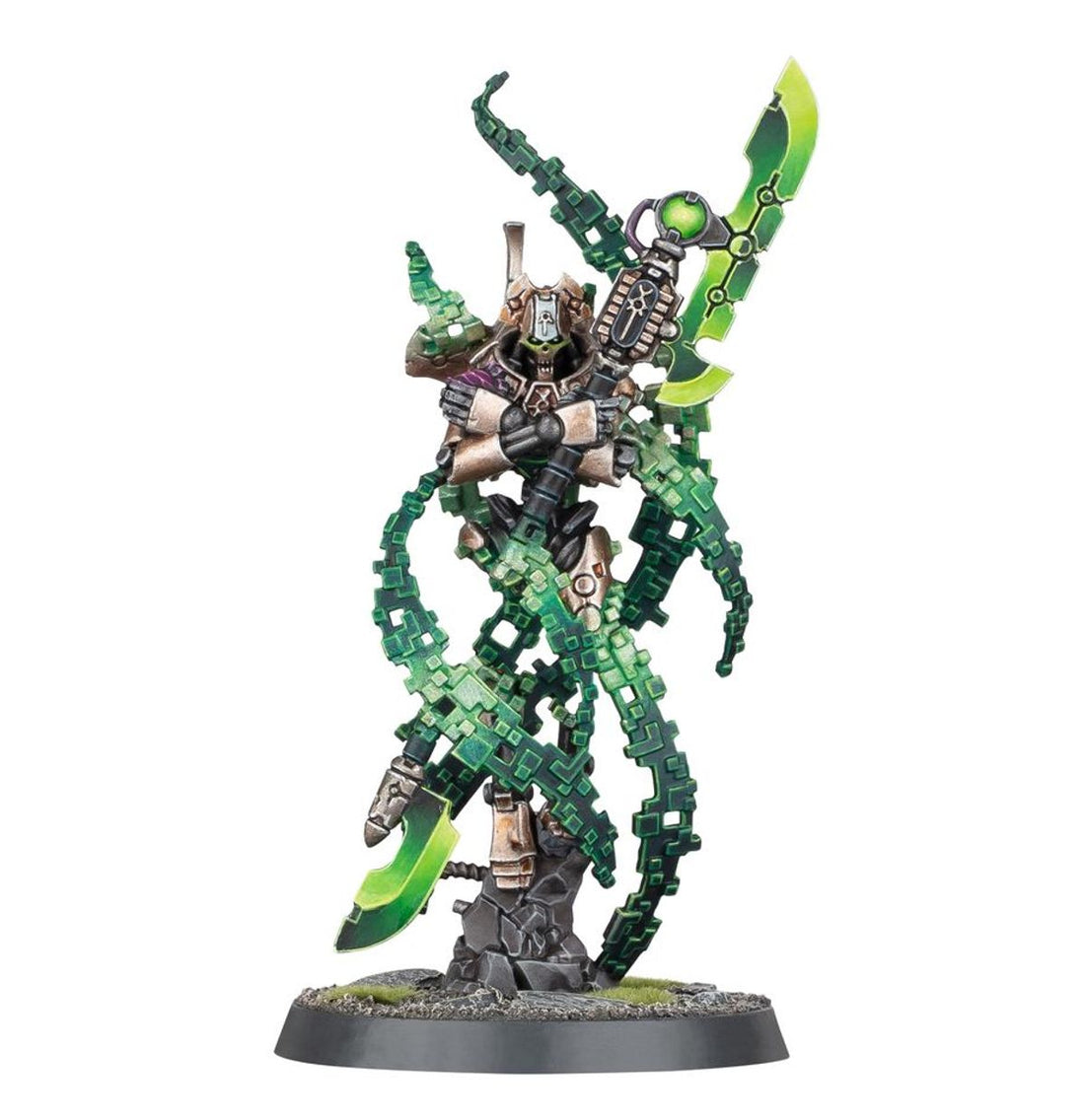 WARHAMMER NECRONS HYPERCRYPT LEGION　新品 99120110085_NECOverlordWithTan