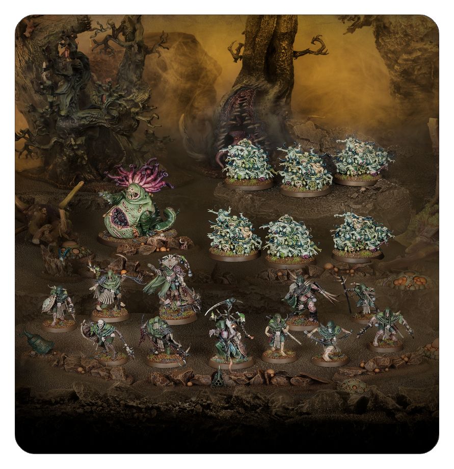 SPEARHEAD: MAGGOTKIN/NURGLE : BUBONIC CELL