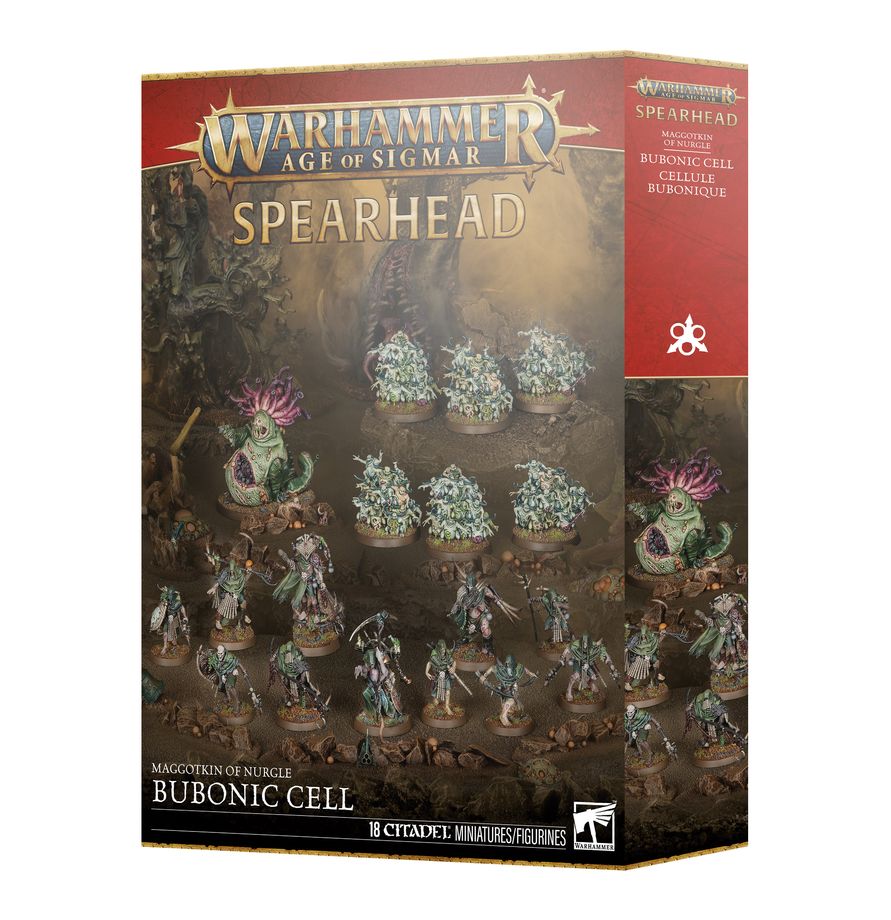 SPEARHEAD: MAGGOTKIN/NURGLE : BUBONIC CELL