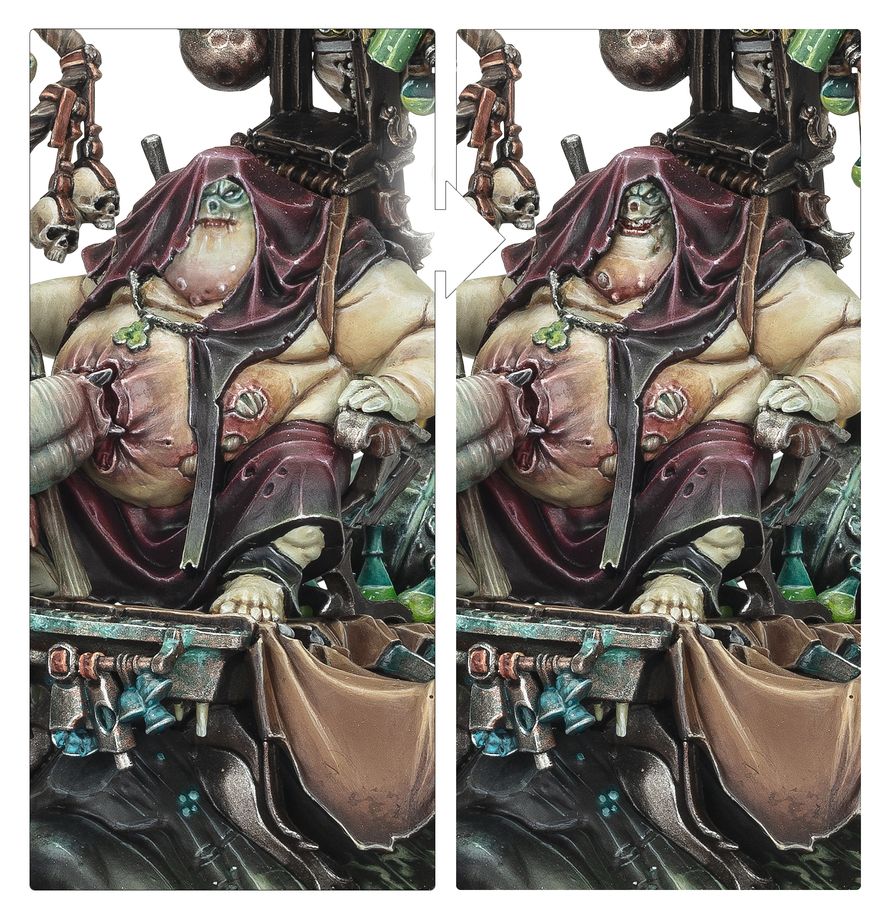 MAGGOTKIN OF NURGLE : FESTUS THE LEECHLORD