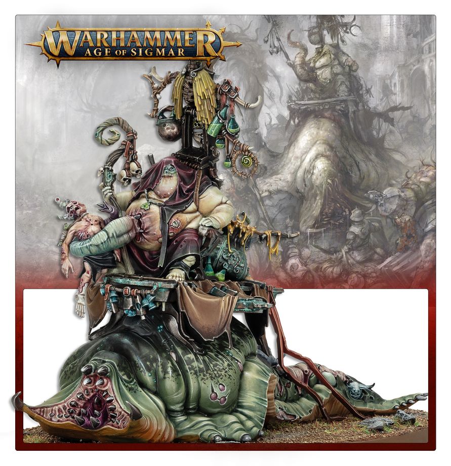 MAGGOTKIN OF NURGLE : FESTUS THE LEECHLORD