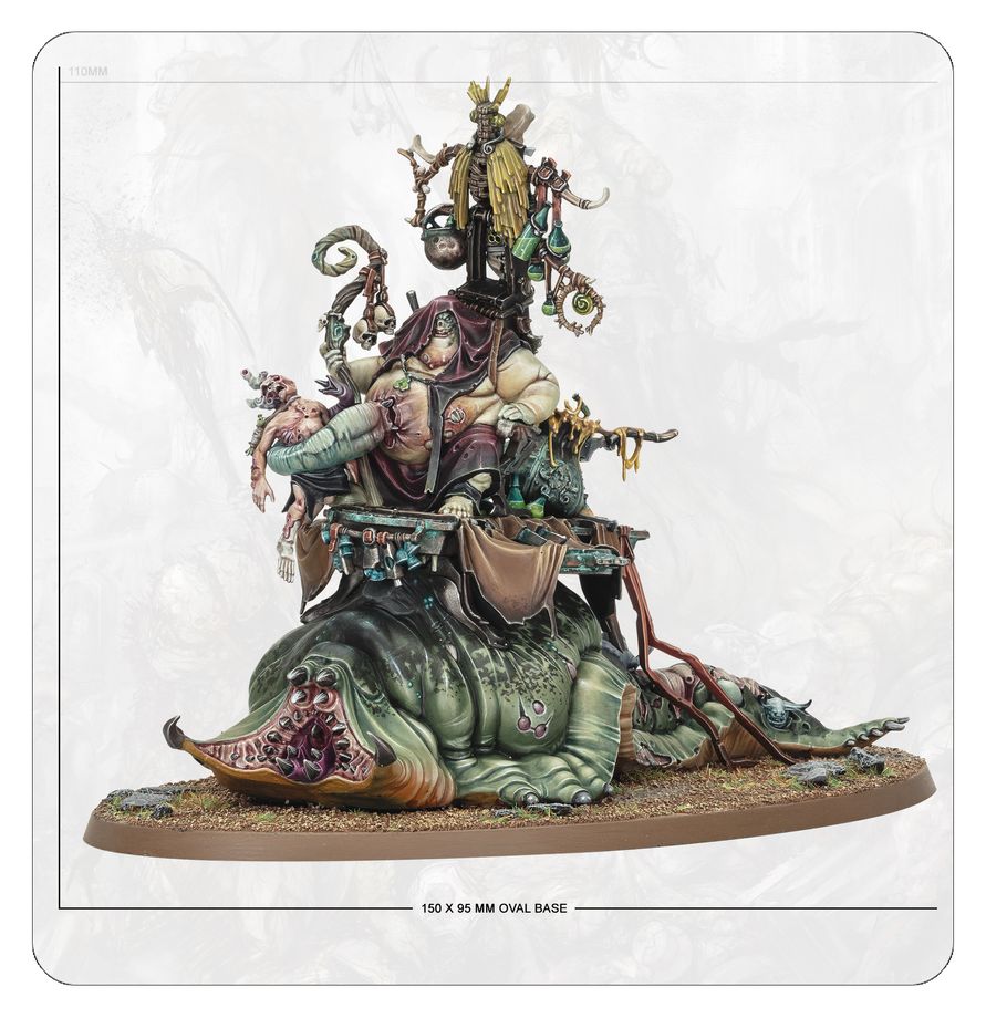 MAGGOTKIN OF NURGLE : FESTUS THE LEECHLORD