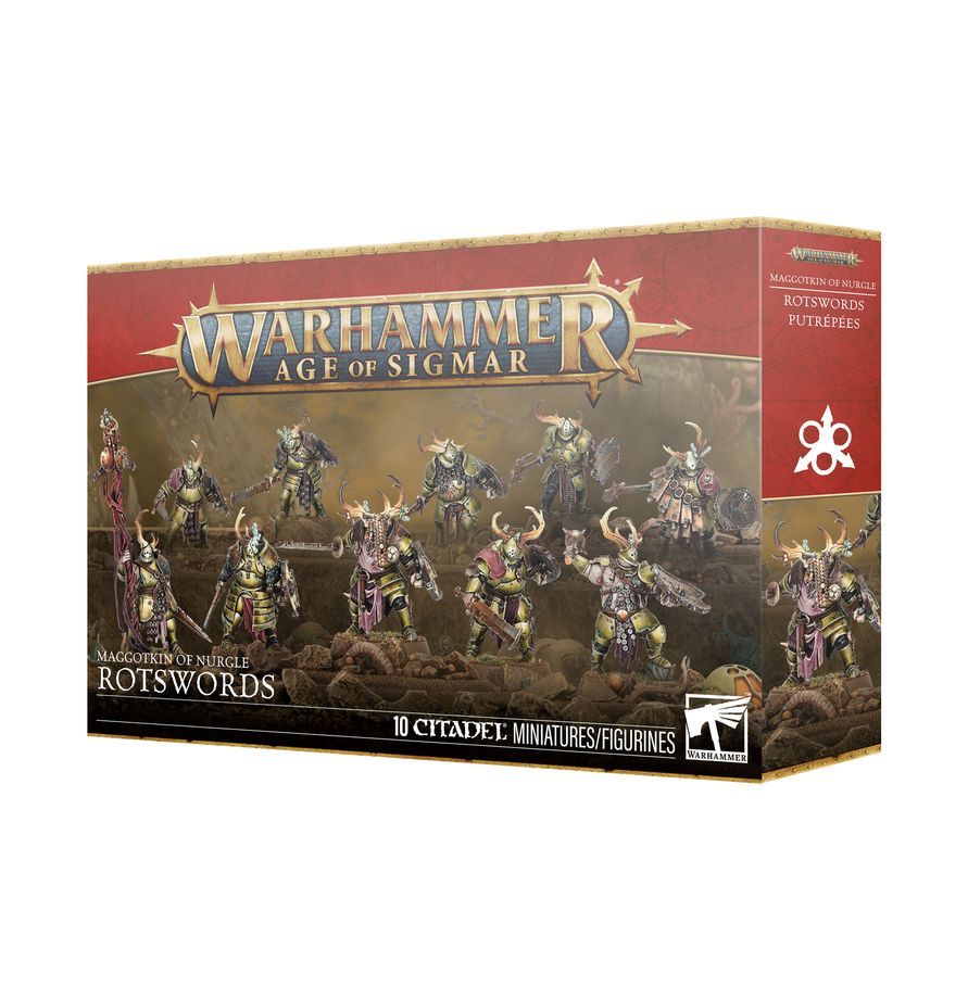 MAGGOTKIN OF NURGLE: ROTSWORDS