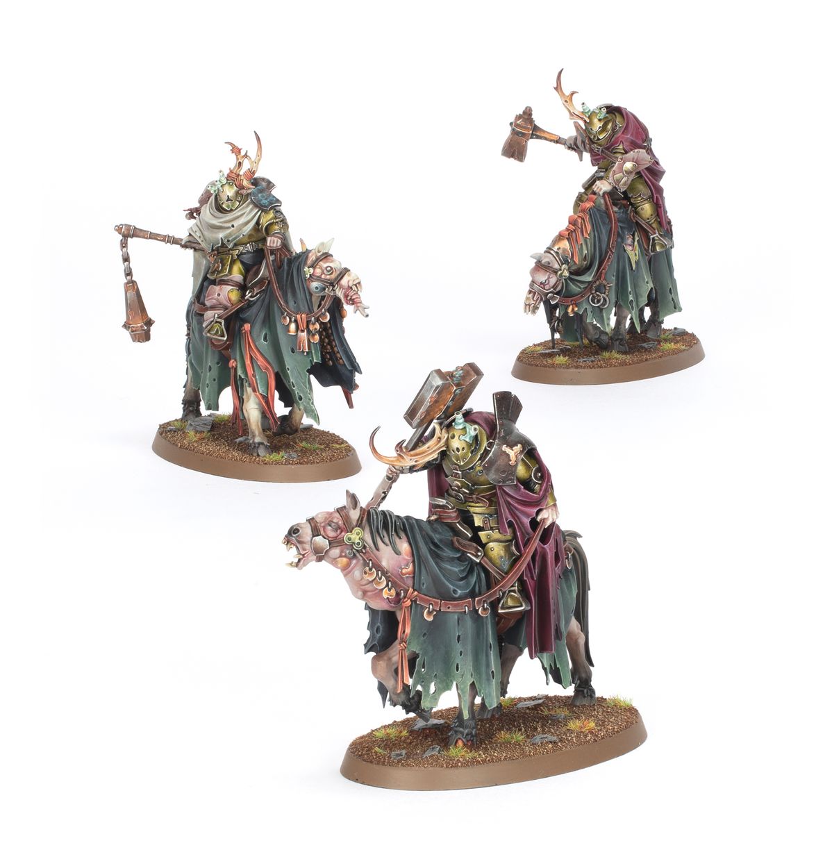 MAGGOTKIN OF NURGLE : SLOVEN KNIGHTS
