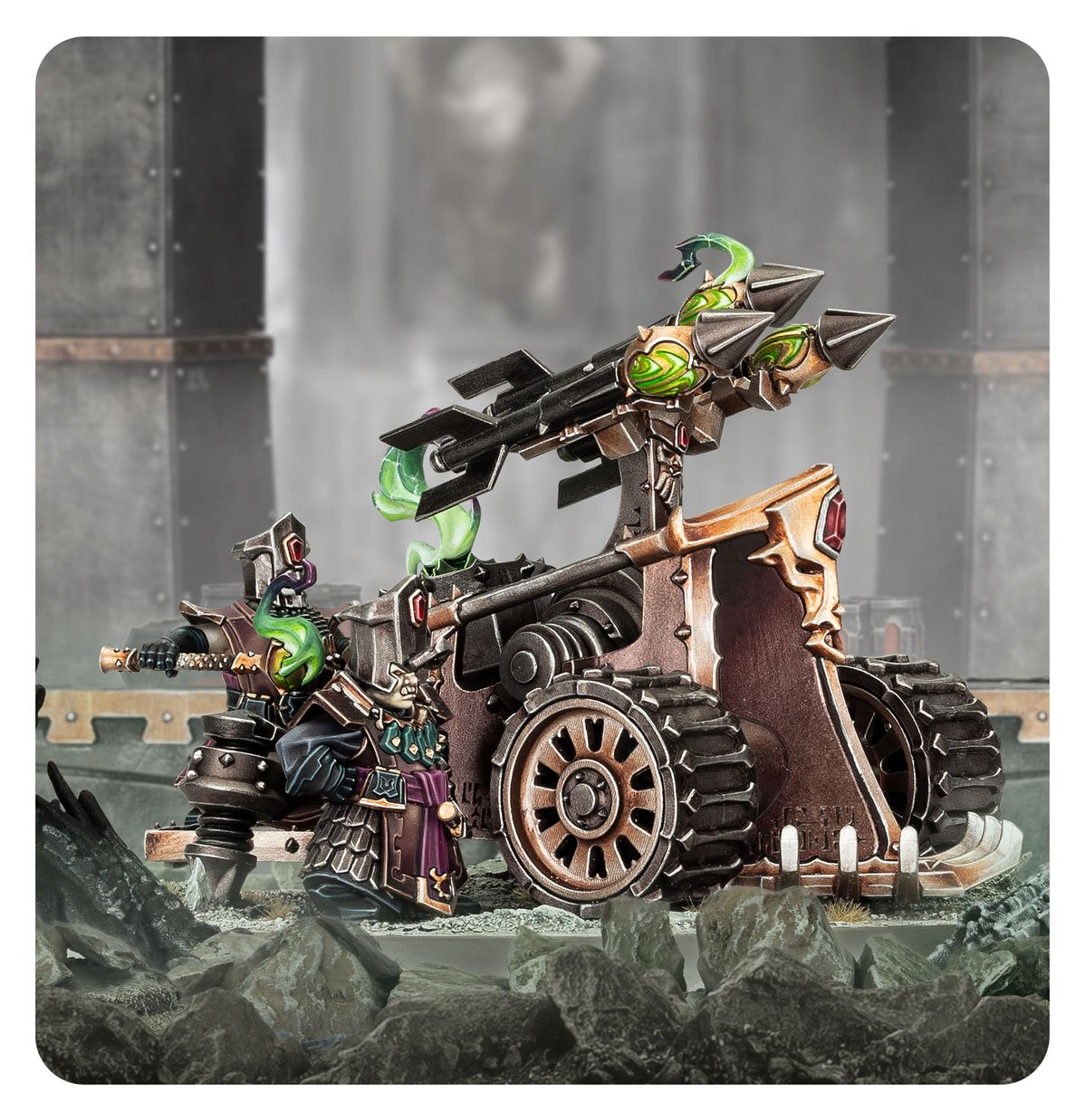 H/HASHUT: DEATHSHRIEKER ROCKET BATTERY