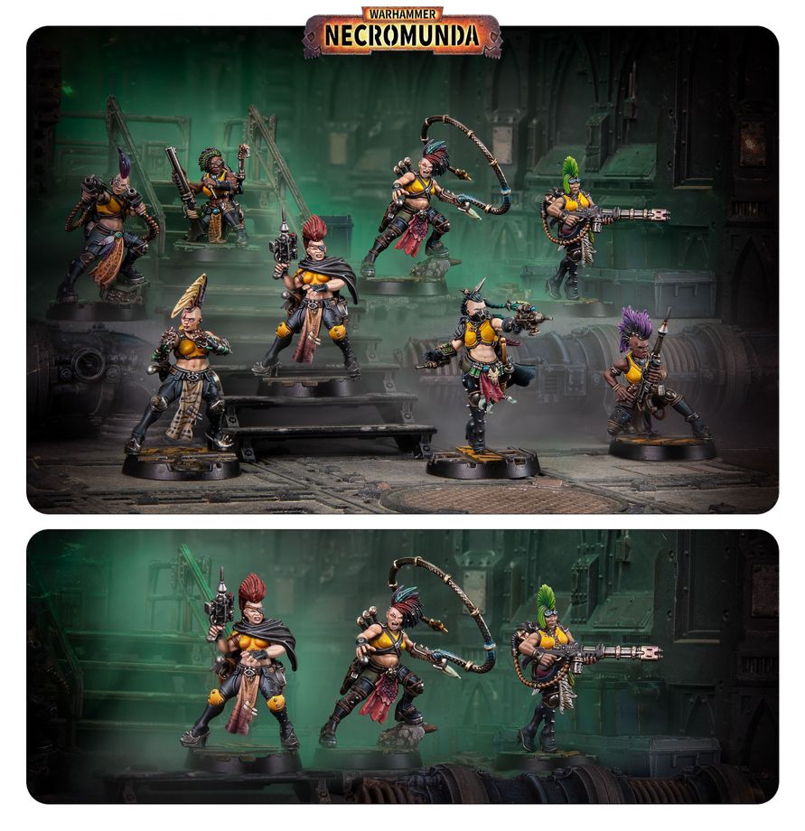 NECROMUNDA: ESCHER BLADES OF THE MATRIARCH