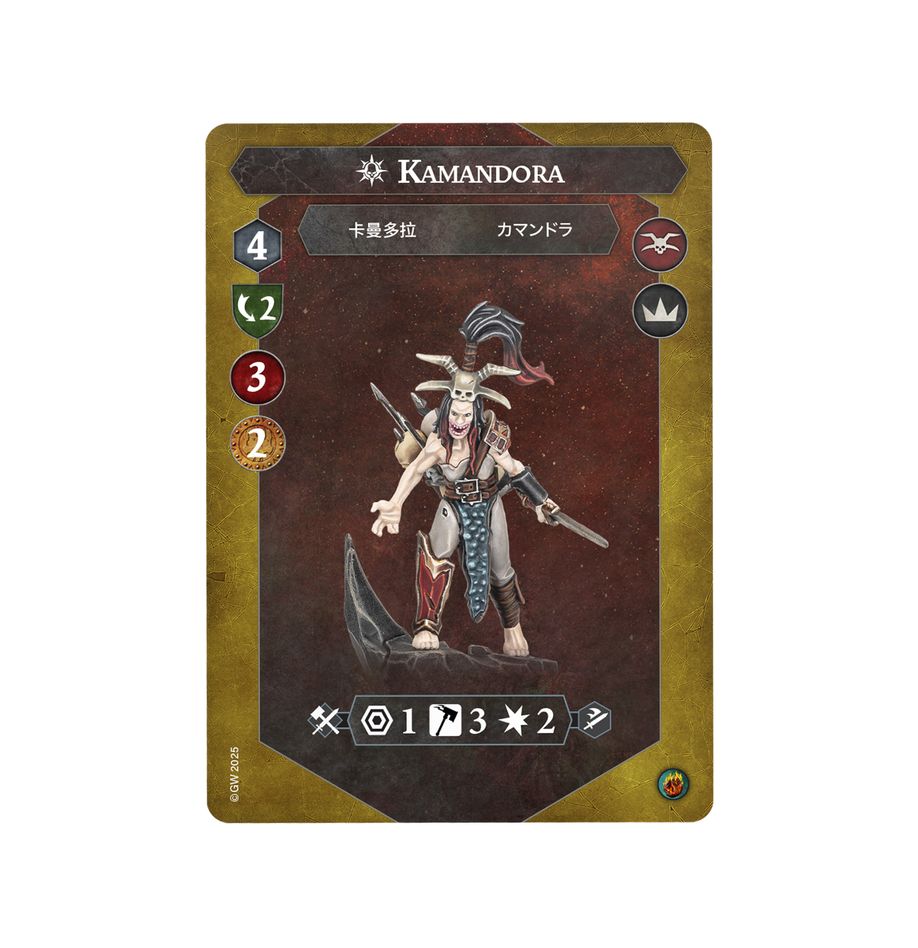 WARHAMMER UNDERWORLDS : KAMANDORA'S BLADES