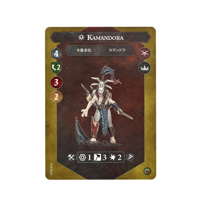 WARHAMMER UNDERWORLDS : KAMANDORA'S BLADES