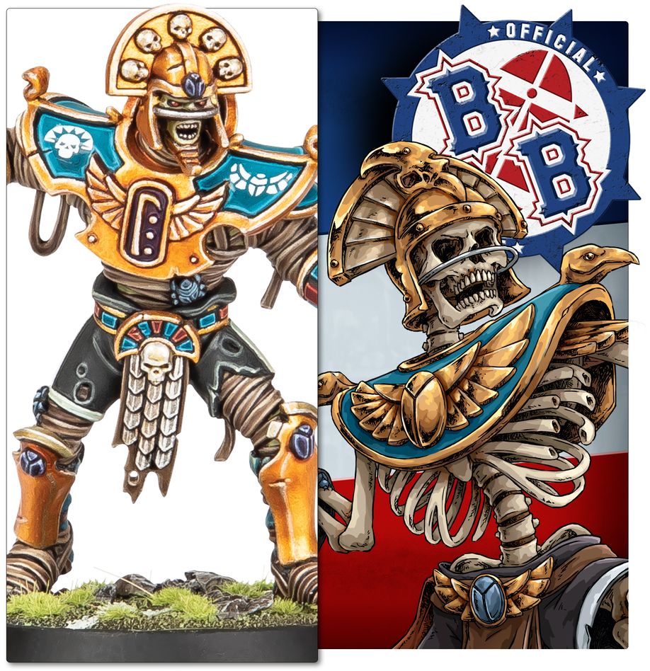BLOOD BOWL: TOMB KINGS TEAM