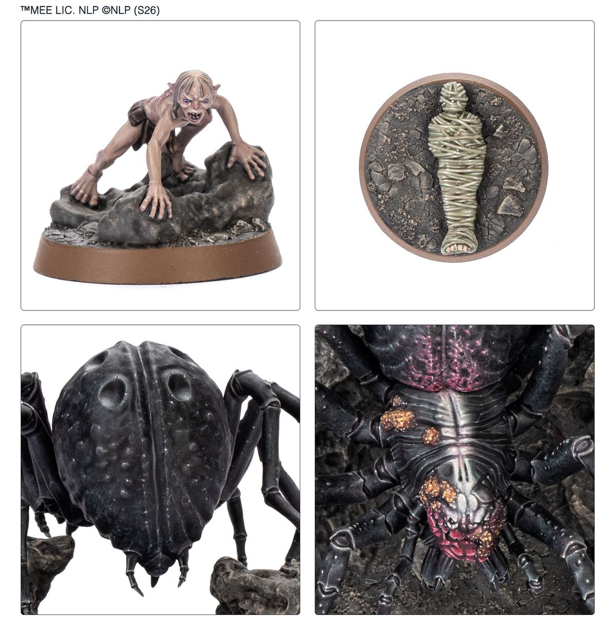 THE PATH OF CIRITH UNGOL:SHELOB & GOLLUM