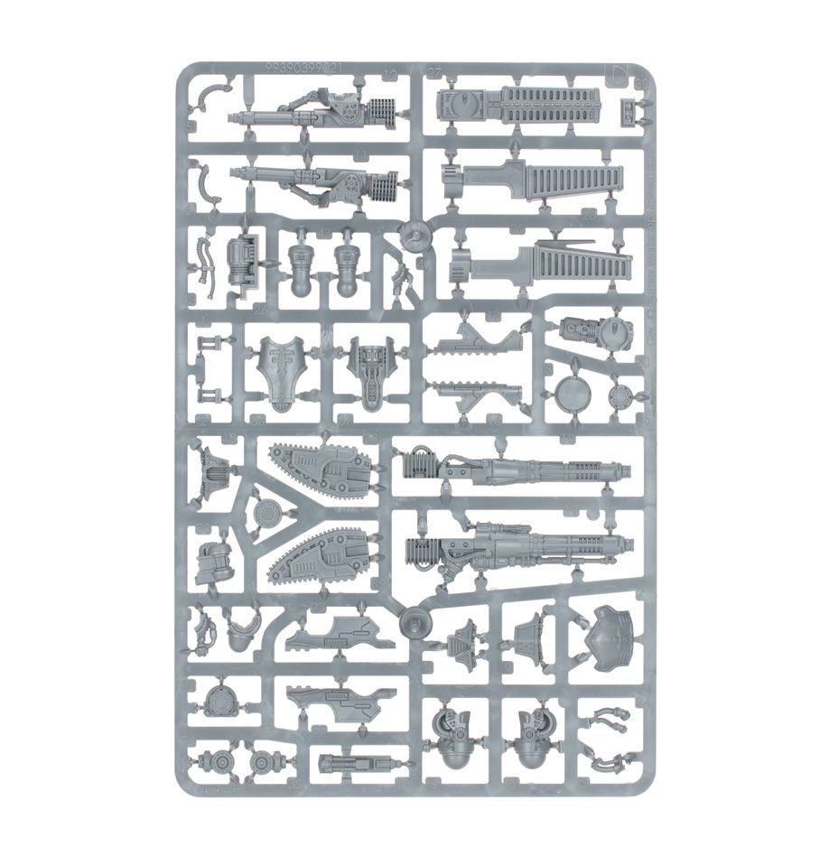 LEGIONS IMPERIALIS: REAVER BATTLE TITAN WITH MELTA CANNON AND CHAINFIST