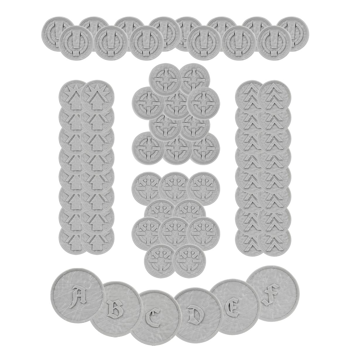 L/I: ORDER TOKENS AND OBJECTIVES MARKERS