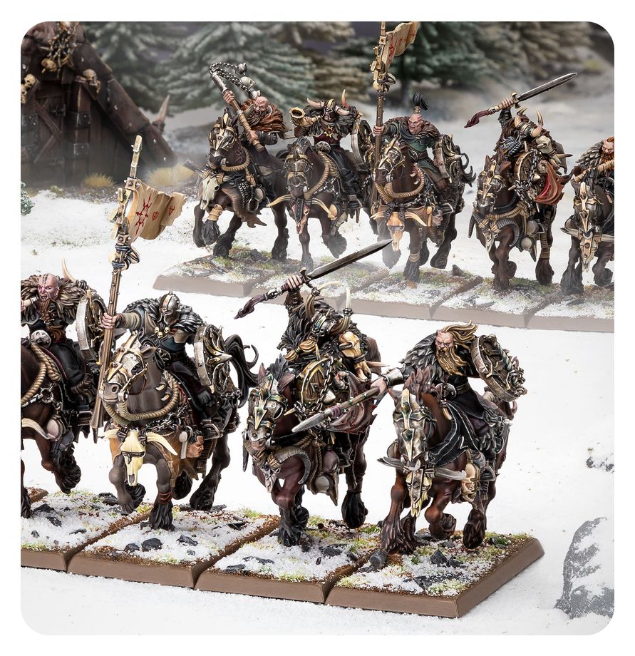 WARRIORS OF CHAOS: CHAOS MARAUDER HORSEMEN