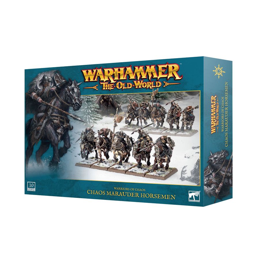 WARRIORS OF CHAOS: CHAOS MARAUDER HORSEMEN