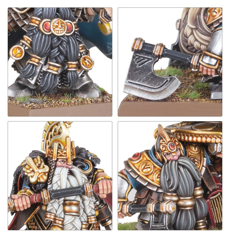 Dwarf Lords with Shieldbearers