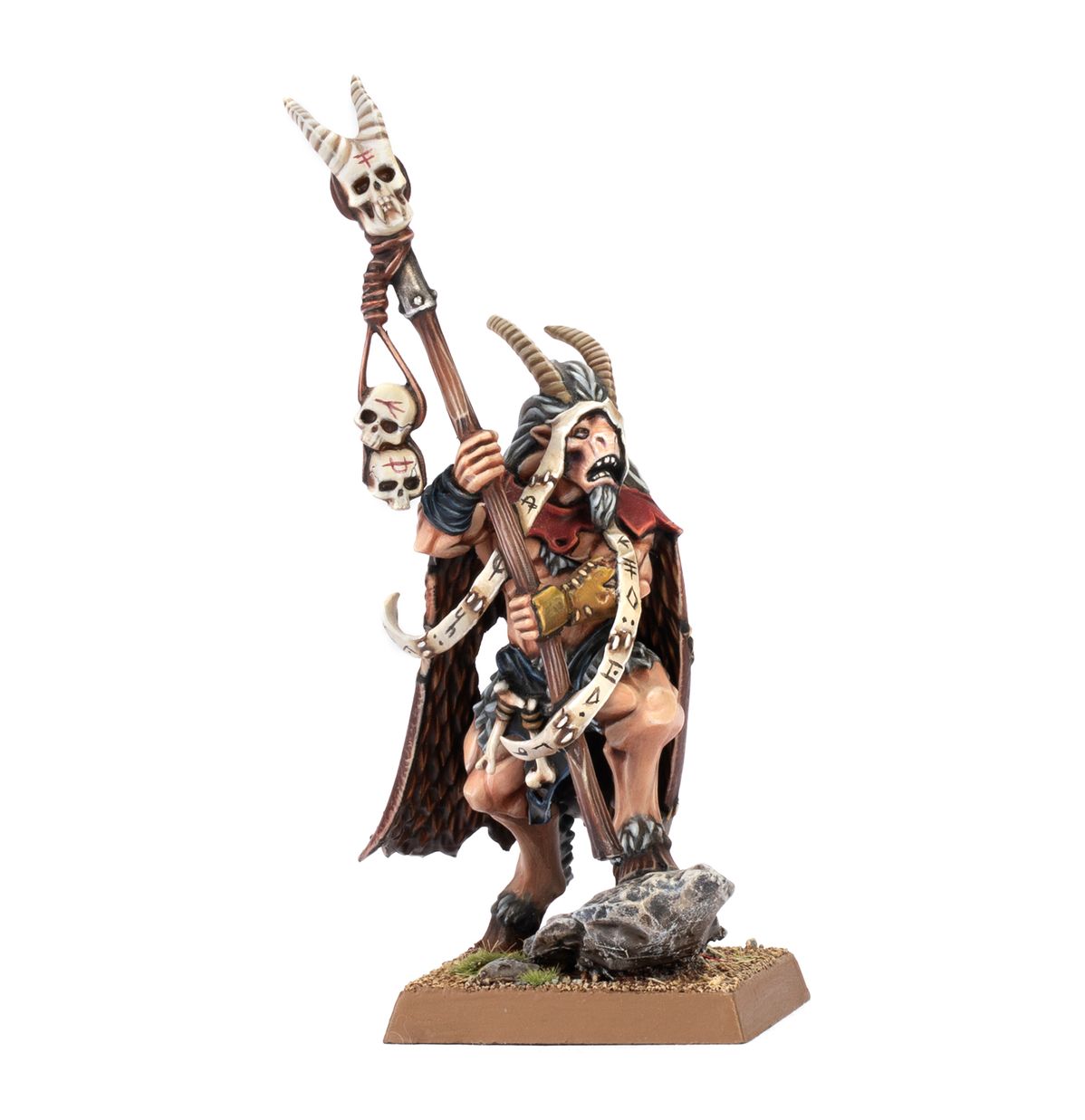 BEASTMEN BRAYHERDS: BEASTMAN SHAMAN