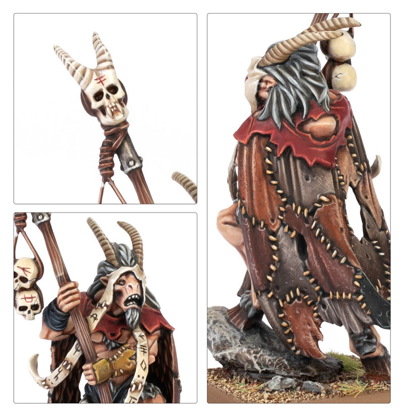 BEASTMEN BRAYHERDS: BEASTMAN SHAMAN