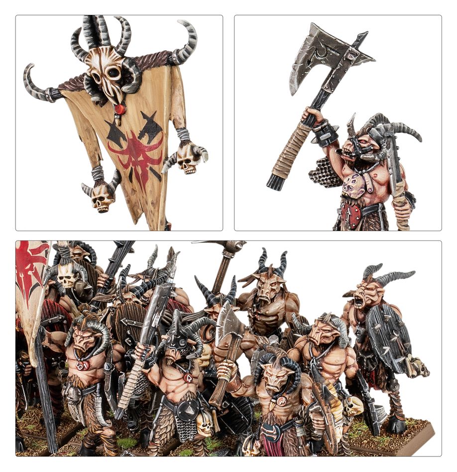 BEASTMEN BRAYHERDS: GOR HERD