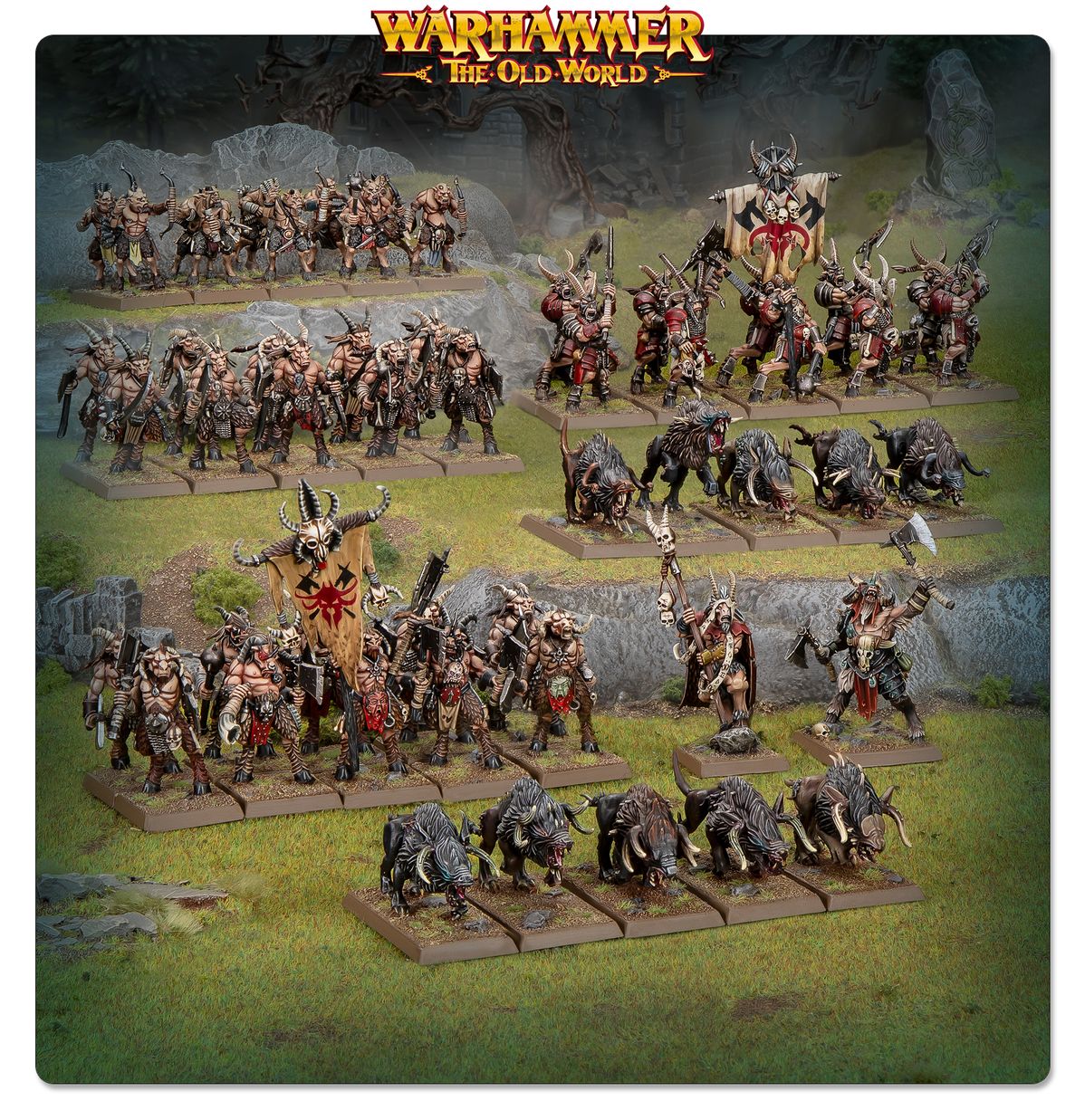 BEASTMEN BRAYHERDS: BATTLE MARCH ARMY