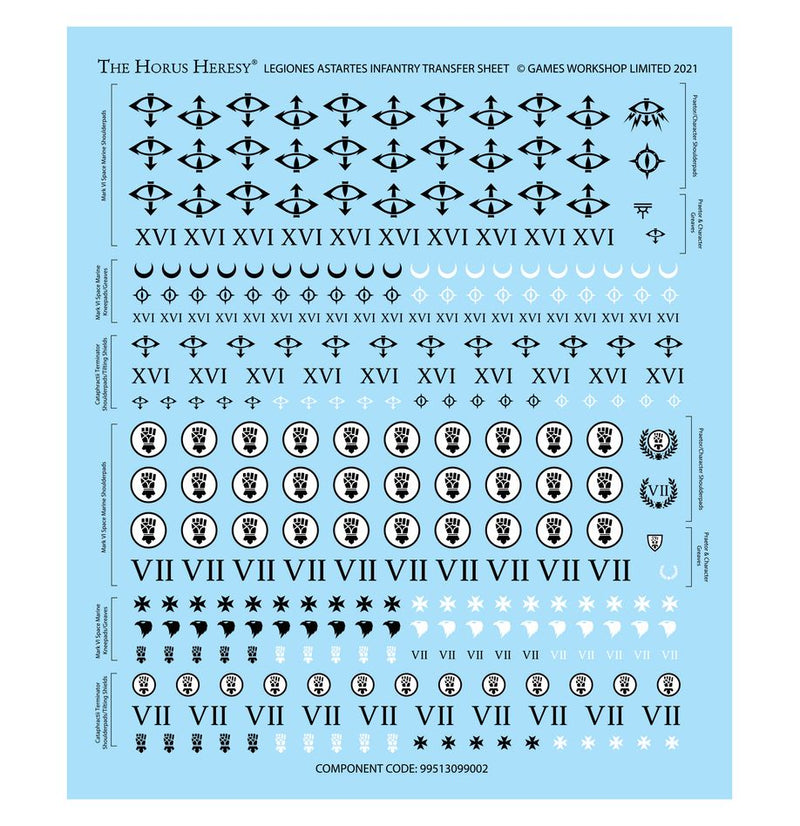 HORUS HERESY L/A : ESCOUADE TACTIQUE MKIII