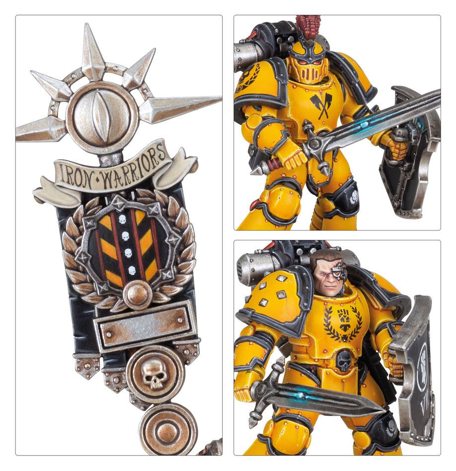 HORUS HERESY: MKIII LEGION COMMAND SQUAD