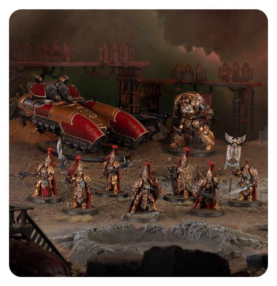 HORUS HERESY:LEGIO CUSTODES BATTLE GROUP