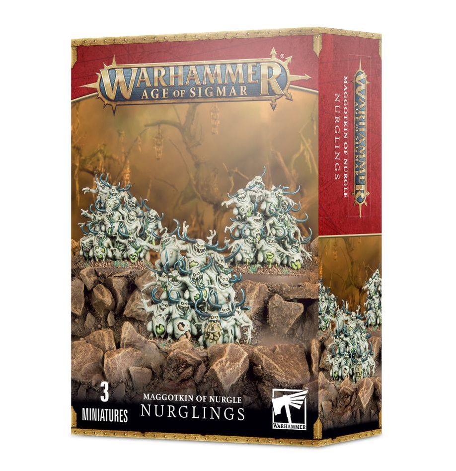 MAGGOTKIN OF NURGLE : NURGLINGS
