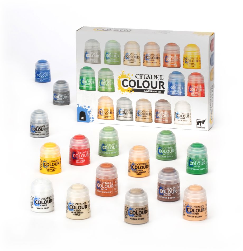 CITADEL LAYER- PAINT SET