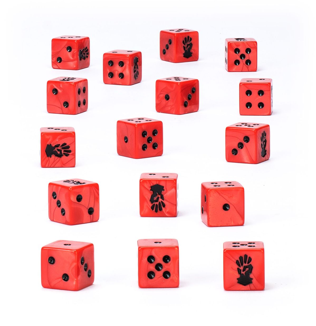 CHAOS SPACE MARINES : RED CORSAIRS DICE