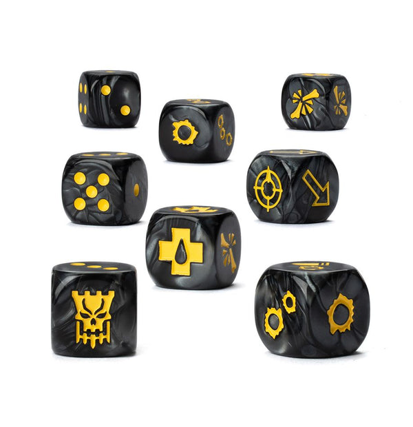 NECROMUNDA : BASTIONS OF LAW GANG DICE SET