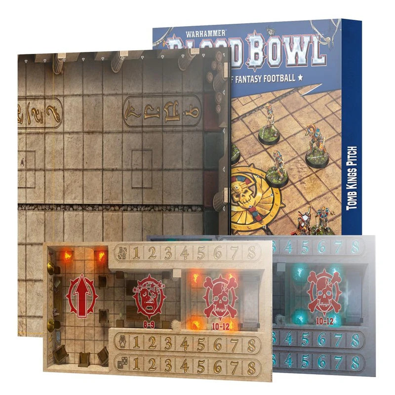 B/BOWL: TOMB KINGS TEAM PITCH & DUGOUTS