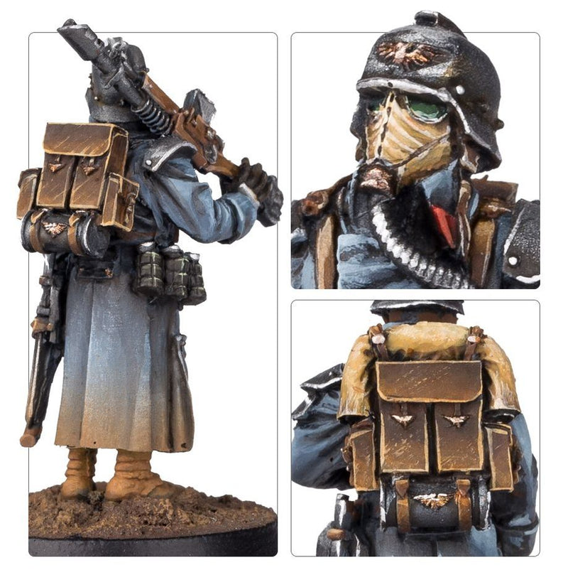 DEATH KORPS OF KRIEG INFANTRY SQUAD AT EASE