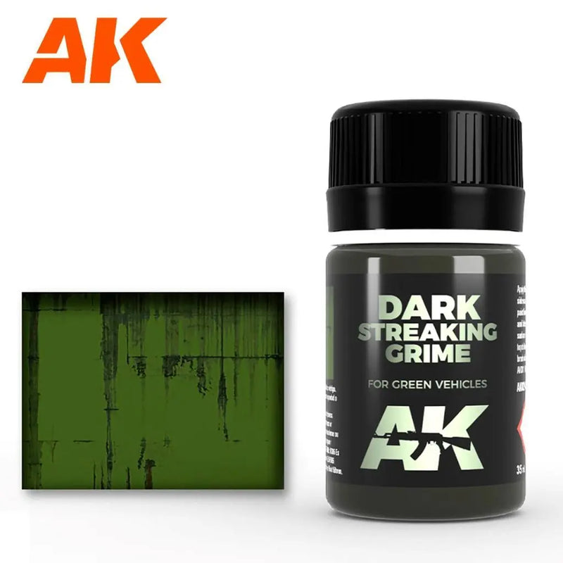 AK024 GRASSE À TRAÎNÉES FONCÉES POUR VÉHICULES VERTS 35 ML