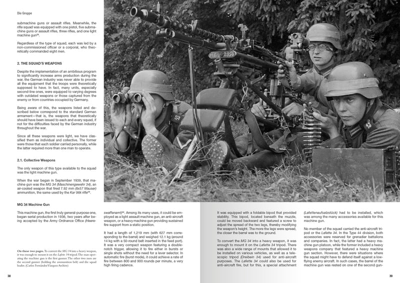 AK130025 DIE GRUPPE – WEAPONS AND EQUIPMENT OF THE GERMAN INFANTRY SQUAD (1939 – 1945)
